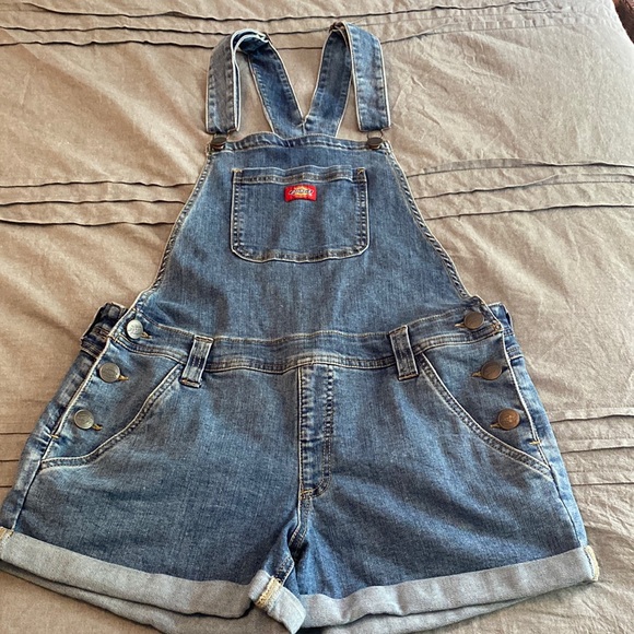 Dickies Denim - Dickies overalls- juniors large